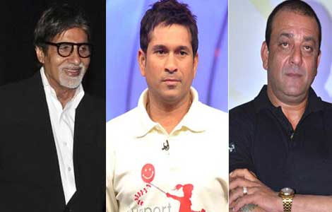 Big B happy with Sachin's nomination, Sanjay Dutt differs
