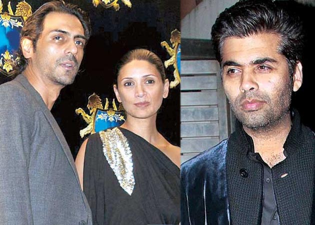 Arjun Rampal doesn't have time for KJo? 