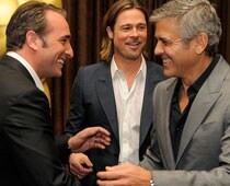 Clooney, Pitt: Two superstars, one Oscar