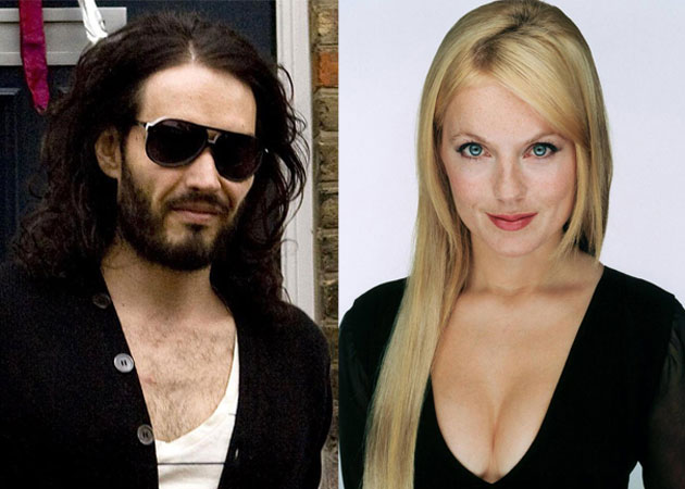 Geri Halliwell, Russell Brand get intimate on first date