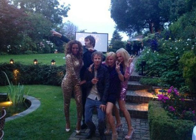 After closing the Olympics, Liam Gallagher partied with The Spice Girls