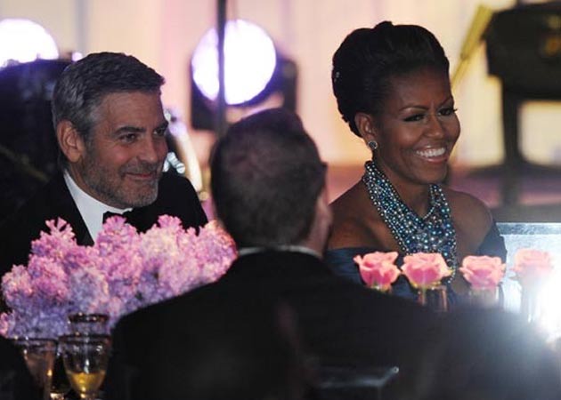 Michelle Obama finds George Clooney 'cute'