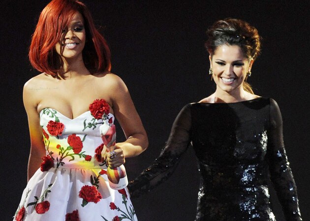 Rihanna wants to watch Cheryl Cole 'cleaning the floor' - naked