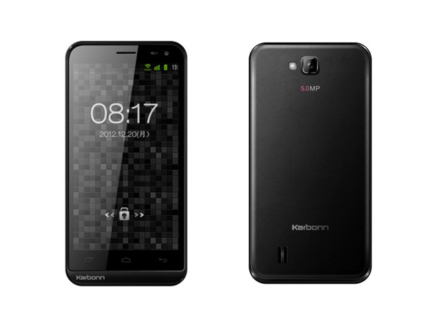 Karbonn A12 smartphone was launched in February 2013. The phone comes ...