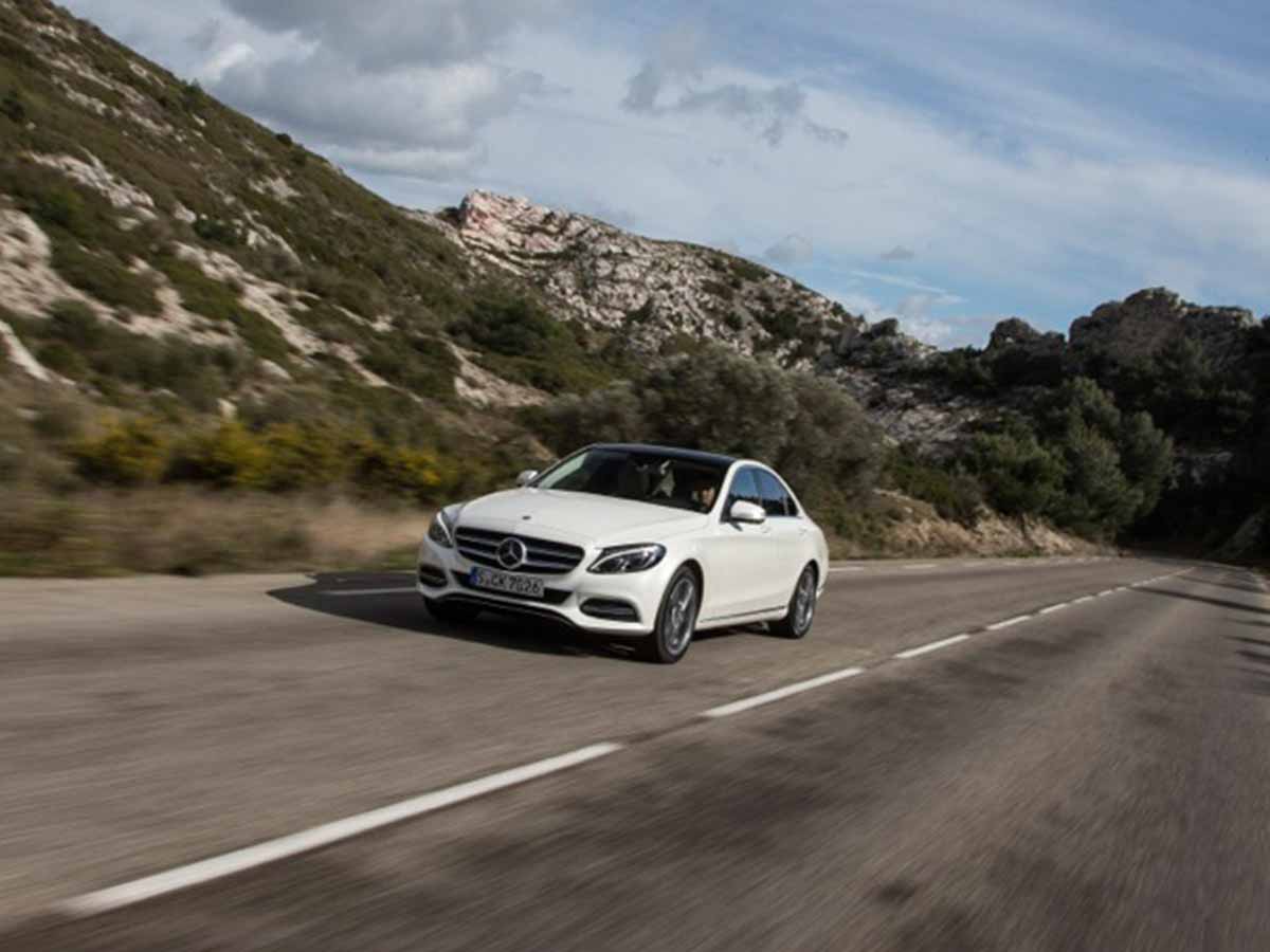 Mercedes benz c class new generation #5