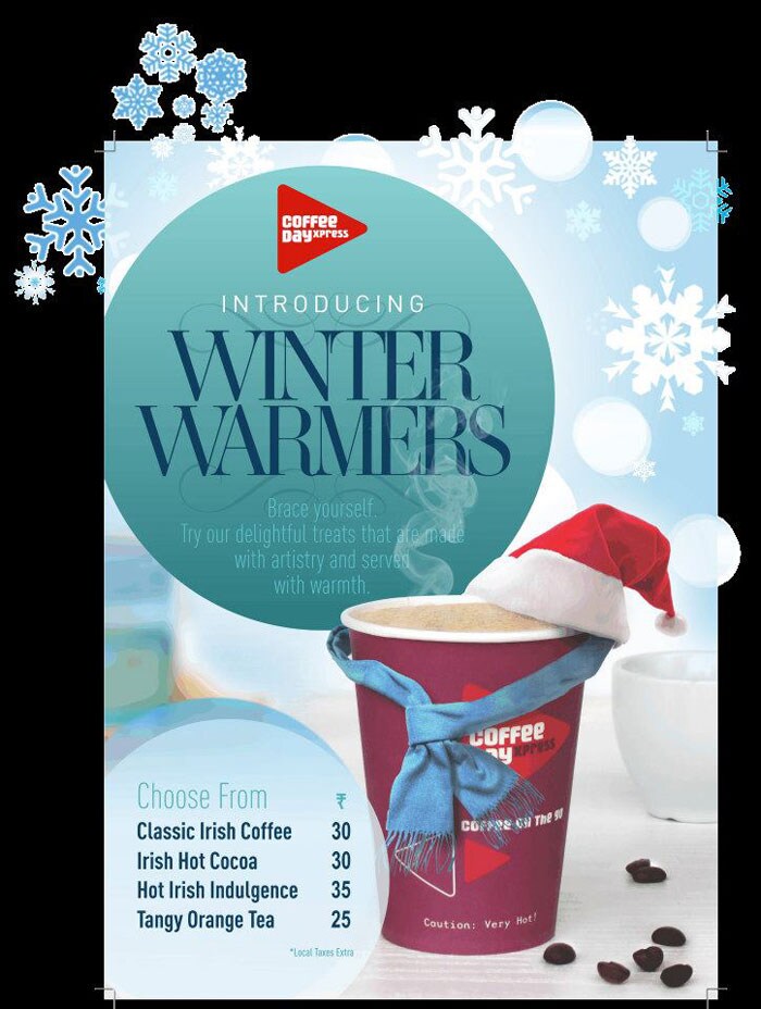 New Winter Menu