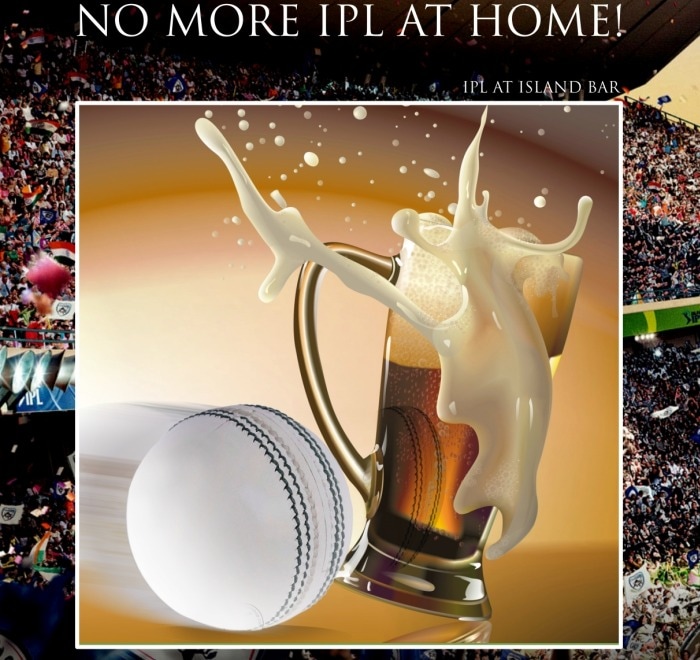 IPL @ Island Bar at Shangri-La's - Eros Hotel, New Delhi