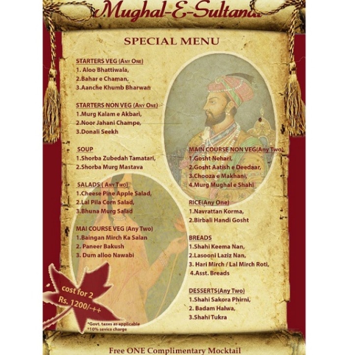 'Mughal-e-Sultanat' food festival