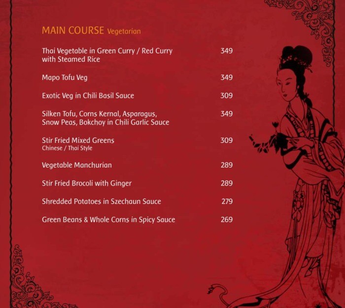 Chopsticks Menu