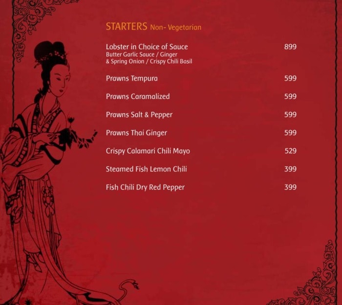 Chopsticks Menu