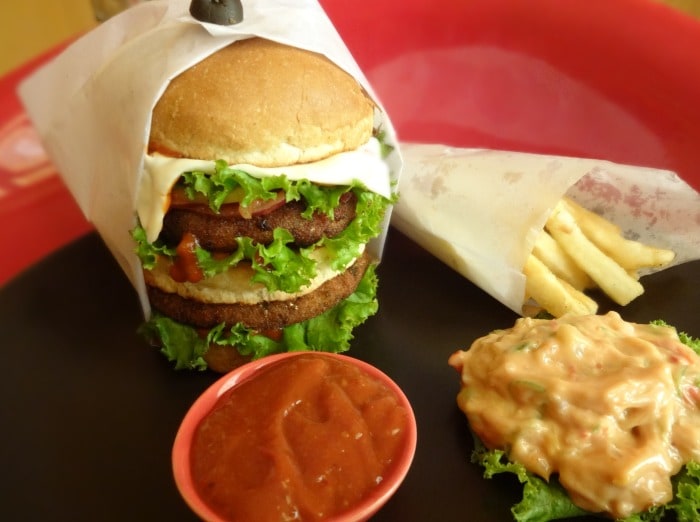 A scrumptious treat with Loca-La-Zona's Messy Bum Burgers