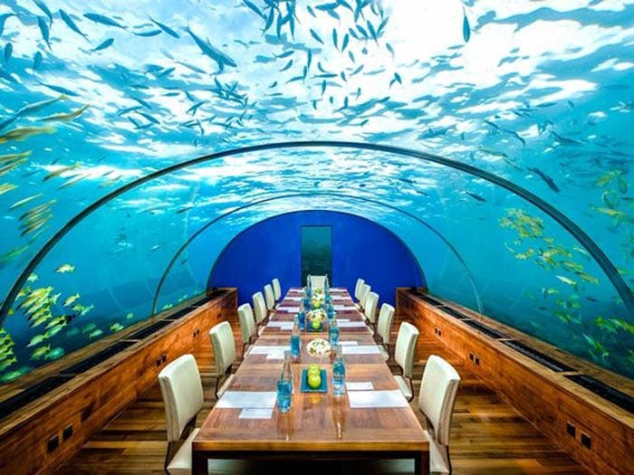 The Most Beautiful Underwater Restaurants in the World