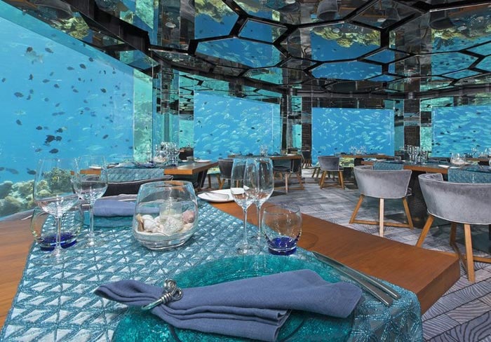 The Most Beautiful Underwater Restaurants in the World