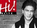 Shah Rukh on the cover of <i>Hi! Blitz</i>