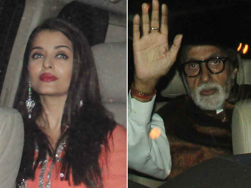 Aishwarya Rai's Outing With Amitabh Bachchan