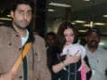 The Bachchans welcome Aishwarya and Aaradhya home