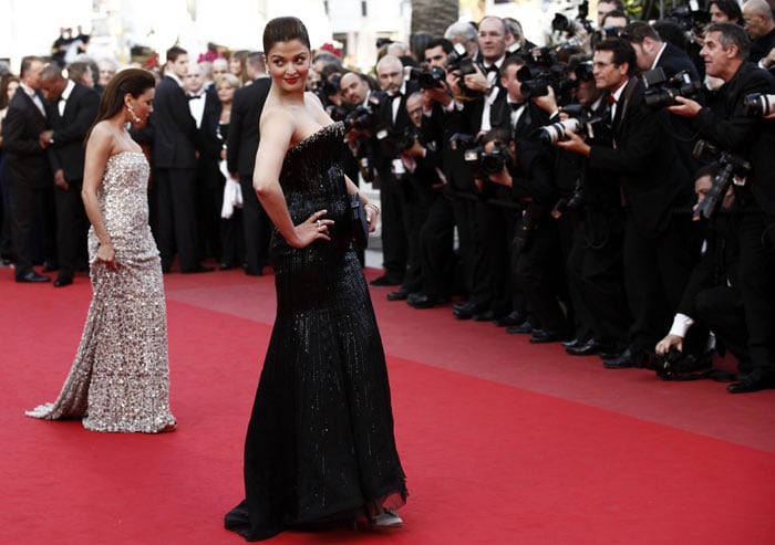 Shimmering Mallika Sherawat at Cannes