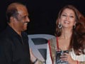 Ash, Rajinikanth at Robot's music launch