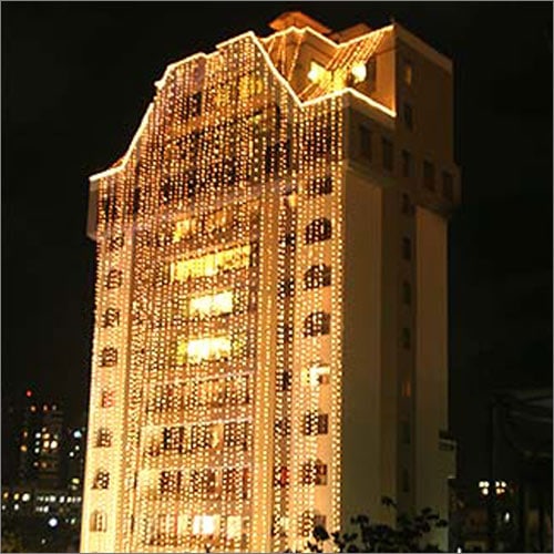 Standing tall Illuminated building where Aishwarya Rai stayed before her 