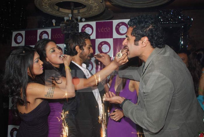 Veena Malik at Ashmit's birthday bash