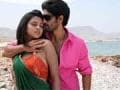 Nagachaitanya and Amala Paul in <i>Bejawada</i>