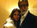 Photo : Big B's timeless moment with daughter