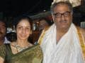 Sridevi, Boney pray at Tirupati