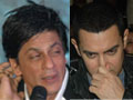 SRK, Aamir Caught on Candid Camera