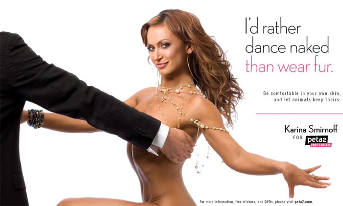 karina smirnoff peta pictures. Karina Smirnoff: #39;Dancing With