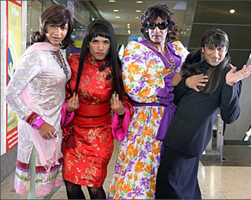 Cross dressing continues