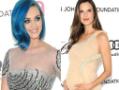 Blue-haired Katy and pregnant Alessandra at Elton John's Oscar Party