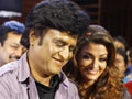 Aishwarya, Rajinikanth celebrate Endhiran's completion