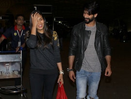 We Love Shahid And Mira's Airport Style