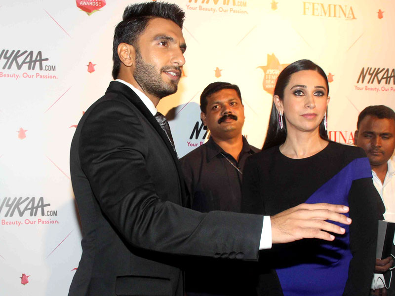 Karisma, Ranveer, Sonakshi Lead A-List Red Carpet at Femina Beauty Awards