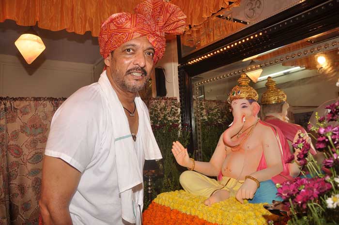 Nana Patekar celebrates Ganesh Chaturthi