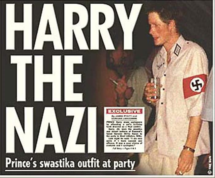 prince harry nazi costume. Harry and William: Brothers In