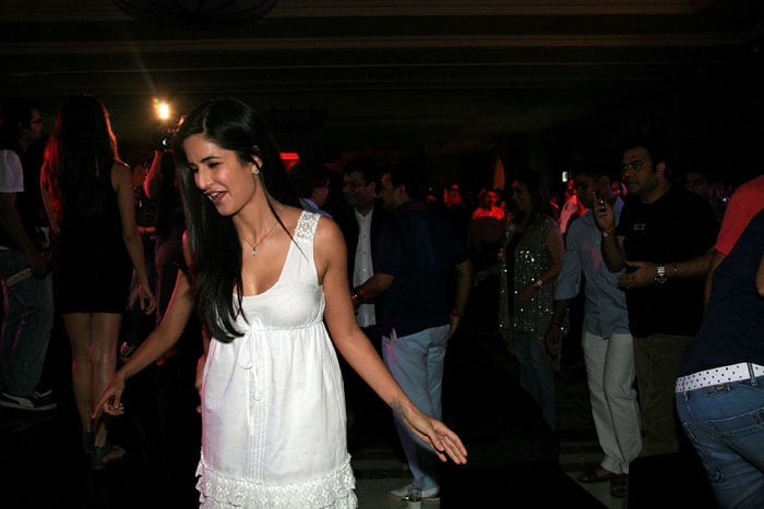 Katrina's night out with Royal Challengers