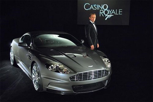 Bond's car is the sexiest