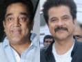 Kamal Haasan shoots in Mumbai, Anil Kapoor drops by