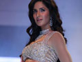 Katrina glitters on the ramp
