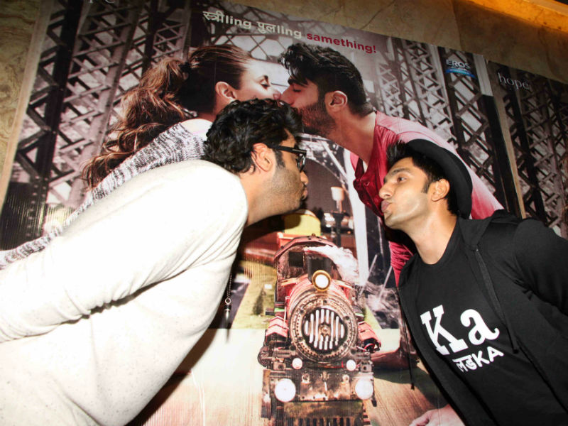 <i>Gunday</i> Boys Ranveer and Arjun Share a <i>Ki And Ka</i> Moment