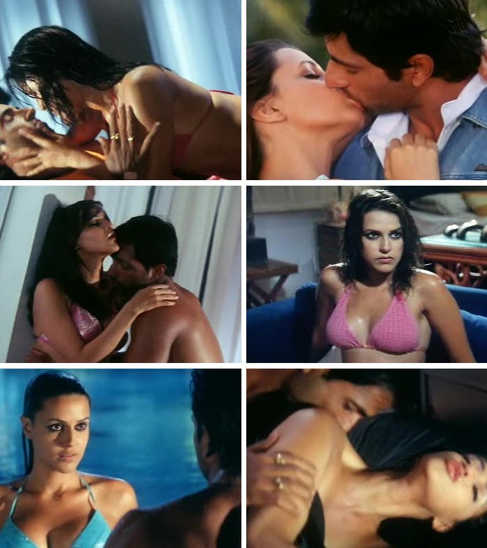 Neha+dhupia+kiss+in+sheesha