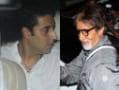 Airport sighting: Big B, Junior B