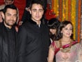 Aamir at Imran Khan's wedding