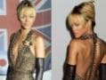 Rihanna's serious skin show at Brit Awards