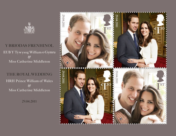 royal wedding stamps 2011. Royal Wedding: The countdown