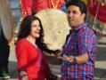 On the sets of Abhishek Bachchan's Bol Bachchan