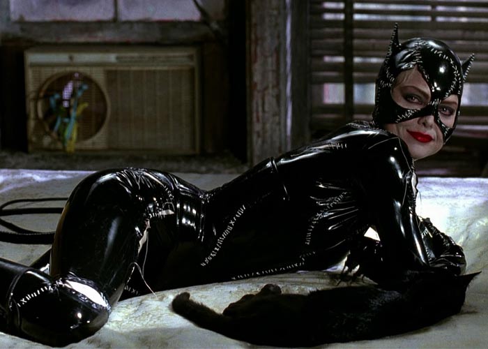 Michelle Pfeiffer as Catwoman In Tim Burton's 1992 movie Batman Returns