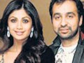 Shilpa, Raj's Anniversary Bash