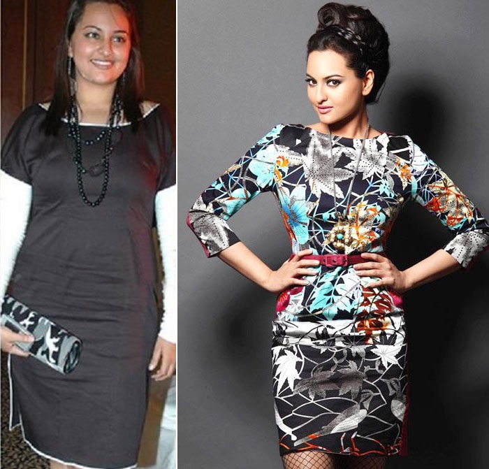 Sonakshi Sinha Before And After